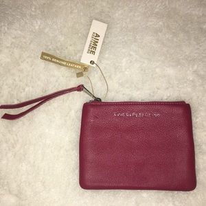 Aimee Kestenberg Leather Lipstick Red NWT